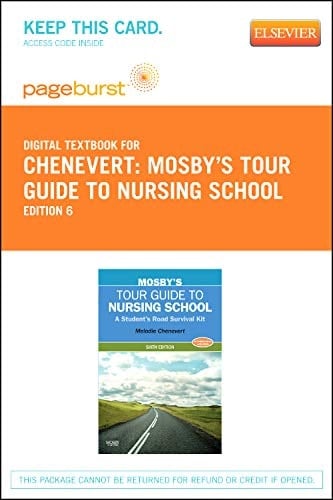 Mosby's Tour Guide to Nursing School A Student's Road Survival Kit - Pageburst Retail
