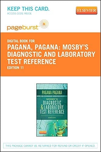 Mosby's Diagnostic and Laboratory Test Reference - Elsevier eBook on VitalSource (Retail Access Card)