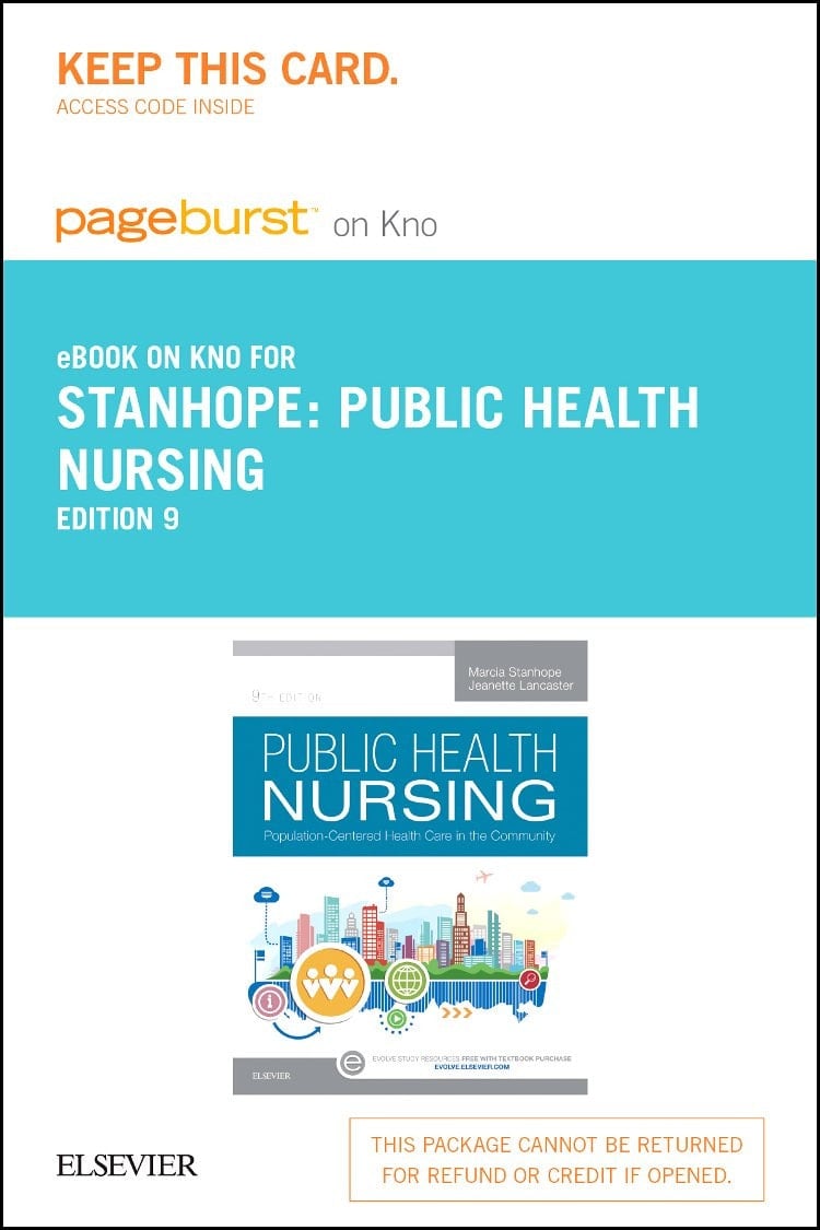 Public Health Nursing - Elsevier eBook on Intel Education Study (Retail Access Card): Public Health Nursing - Elsevier eBook on Intel Education Study (Retail Access Card)