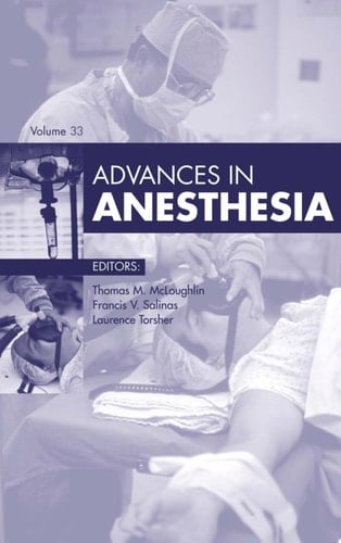 Advances in Anesthesia, 2015