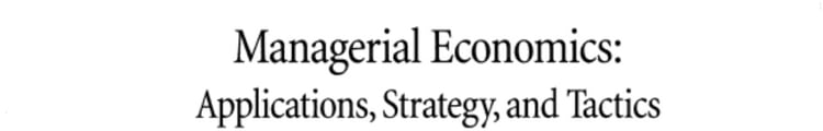 Sg Managerial Eco App Strategy