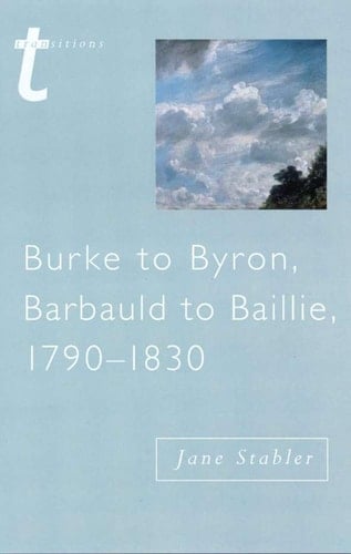 Burke to Byron
