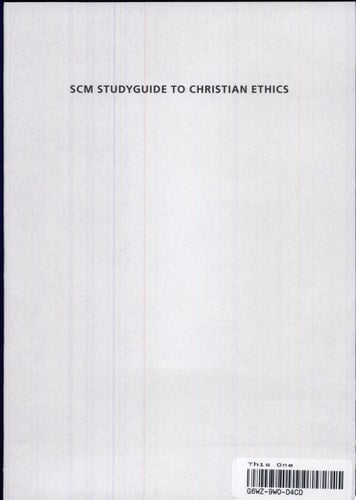 SCM Studyguide: Christian Ethics