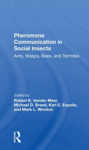 Pheromone Communication in Social Insects Ants, Wasps, Bees, and Termites