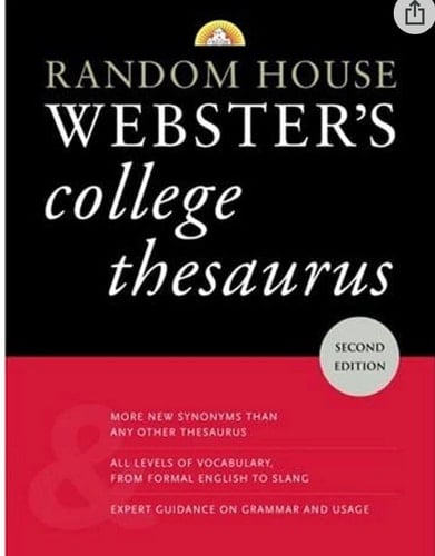 Random House Webster's College Thesaurus