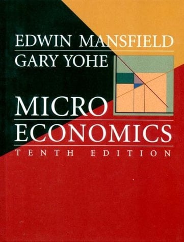 Microeconomics Theory/applications