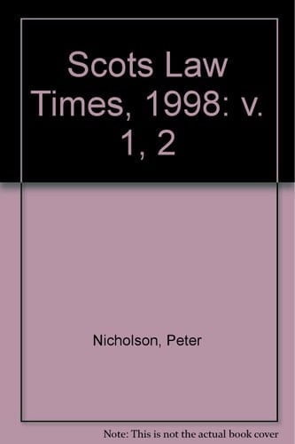 Scots Law Times 1998