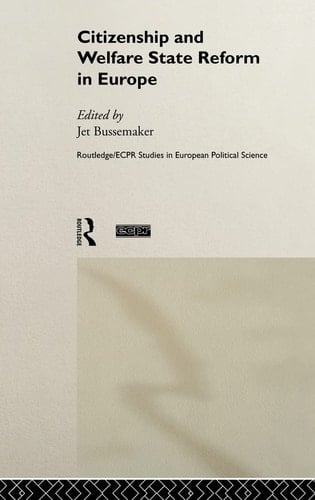 Citizenship and Welfare State Reform in Europe