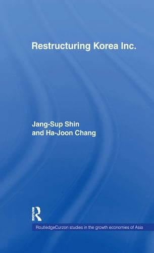 Restructuring Korea Inc