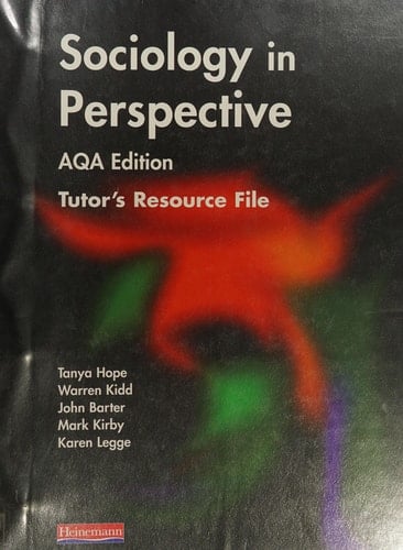 Sociology in Perspective
