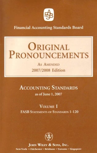 2007 Original Pronouncements