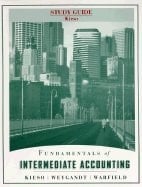 Fundamentals of Intermediate Accounting