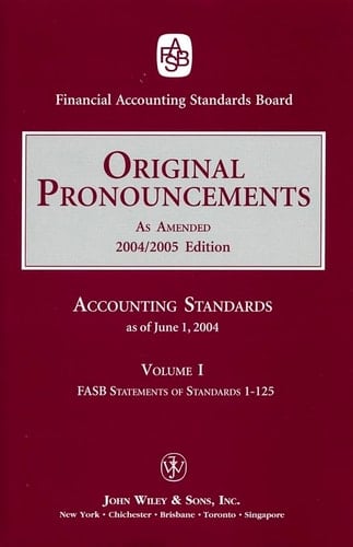 2004 Original Pronouncements