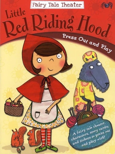 Fairy Tale Theater -- Little Red Riding Hood Press Out and Play