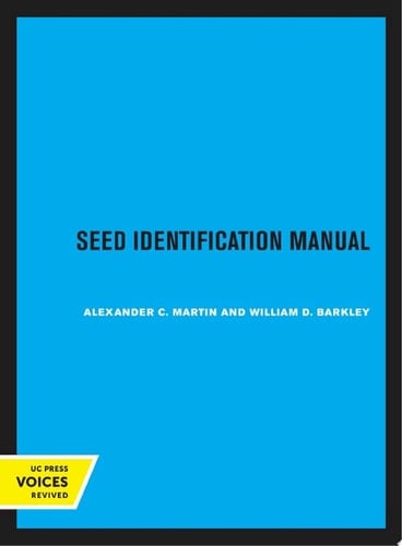Seed Identification Manual
