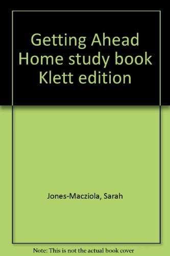 Getting Ahead Home study book Klett edition