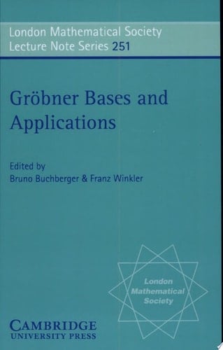 Gröbner Bases and Applications