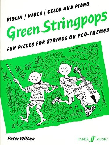 Green Stringpops Fun Pieces for Strings on Eco-themesy Piano Score