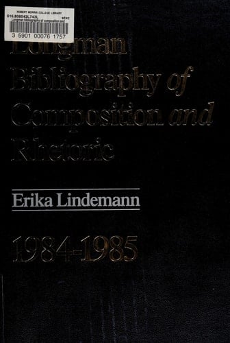Longman Bibliography of Composition and Rhetoric, 1984-1985