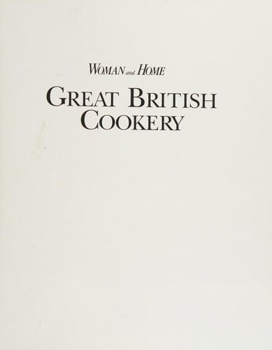 Great British Cookery