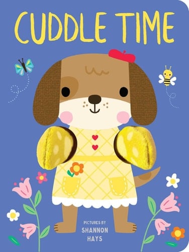 Cuddle Time: Finger Puppet Book Board Book with Finger Puppets