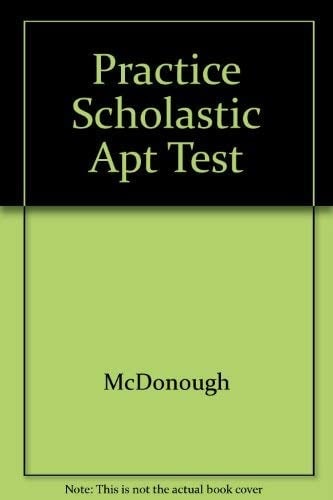 Practice for the SAT Scholastic Aptitude Test