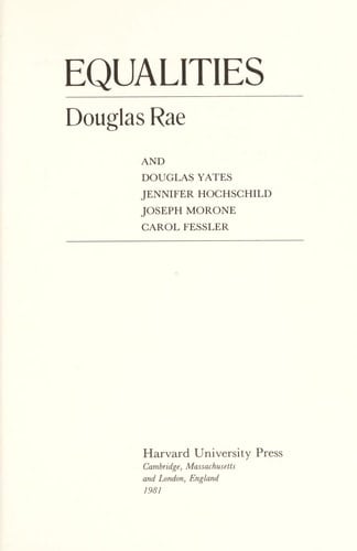 Equalities