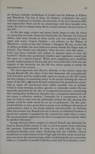 Censorship in the Two Irelands, 1922-39