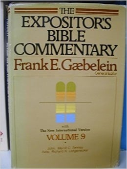 The Expositor's Bible Commentary With the New International Version of the Holy Bible. John-Acts