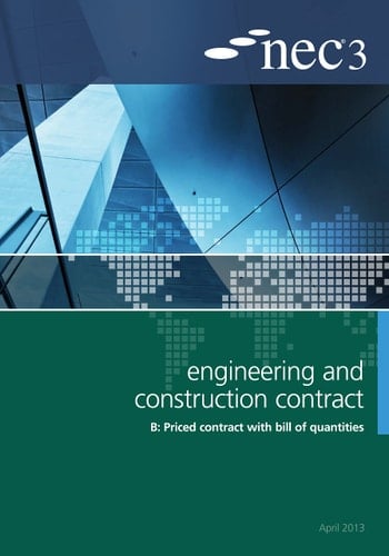 NEC3 The Contracts. 2