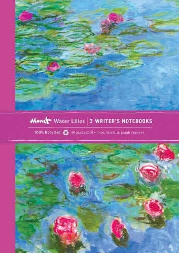 Monet Waterlilies Eco Writer's Notebook