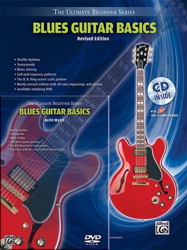 Ultimate Beginner Blues Guitar Basics Mega Pak Book and Online Video/Audio