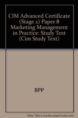 Marketing Management in Practice