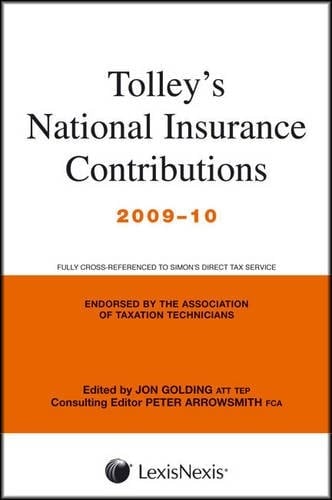 Tolley's National Insurance Contributions 2009-10 Main Annual