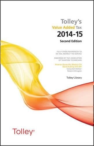 Tolley's Value Added Tax 2014