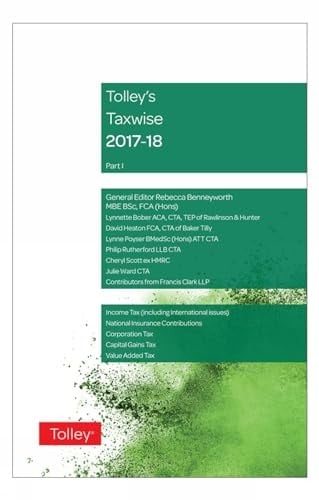 Tolley's Taxwise I 2017-18