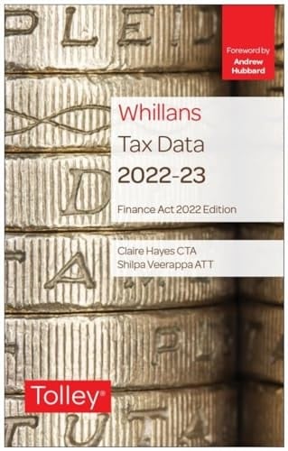 Tolley's Tax Data 2022-23 (Finance Act Edition)