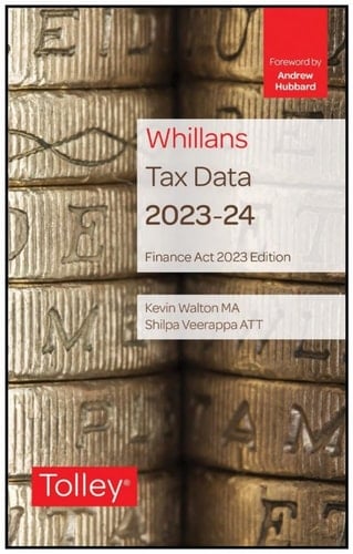 Tolley's Tax Data 2023-24 (Finance Act Edition)