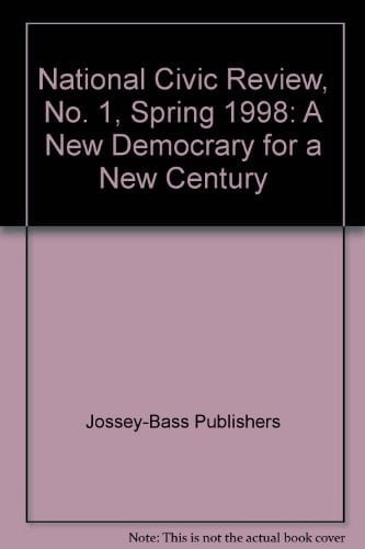 National Civic Review, Spring 1998