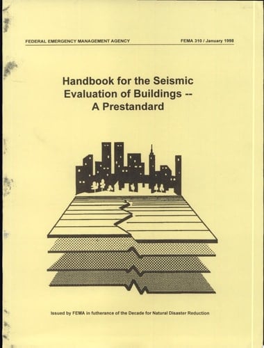 Handbook for the Seismic Evaluation of Buildings
