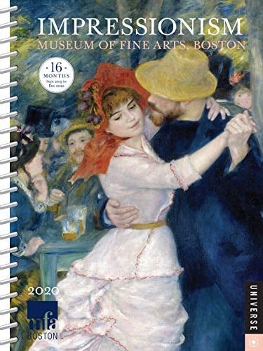 Impressionism 2019-2020 16-Month Engagement Calendar