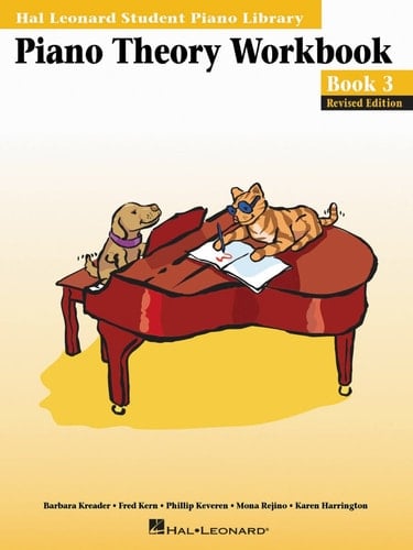 Piano Theory Workbook - Book 3 Edition Hal Leonard Student Piano Library