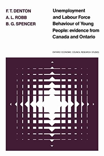Unemployment and Labour Force Behaviour of Young People: Evidence from Canada and Ontario (Heritage)