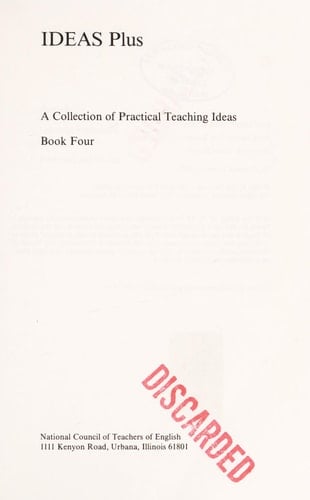 Ideas Plus A Collection of Practical Teaching Ideas