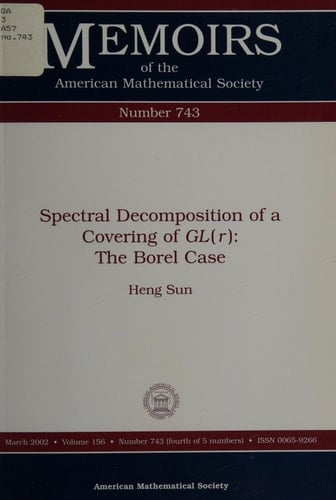 Spectral Decomposition of a Covering of $GL(r)$: the Borel case The Borel Case