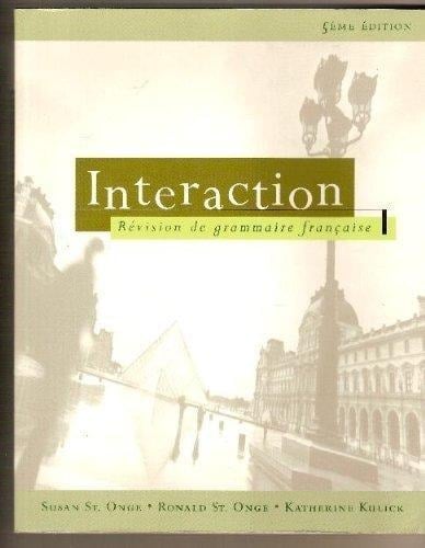 Interaction Révision de Grammaire Française