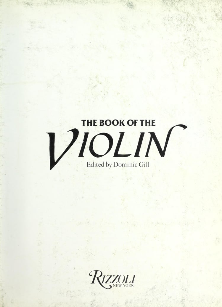 The Book of The Violin