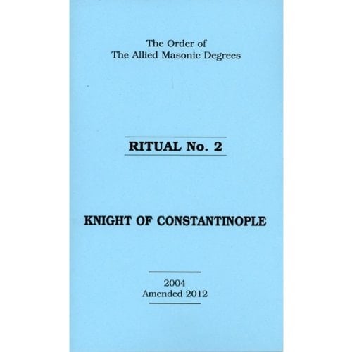Allied Masonic Degrees Ritual No 2