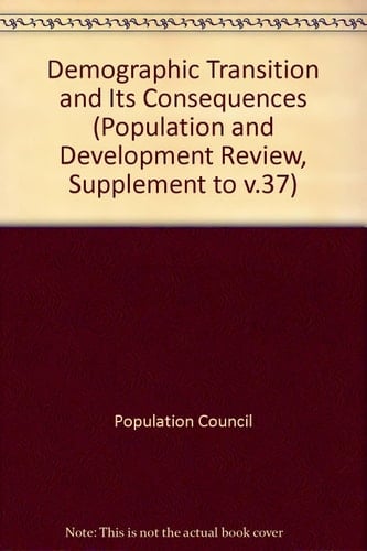 Demographic Transition and Its Consequences