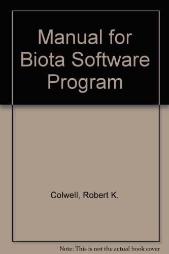 Biota The Biodiversity Database Manager